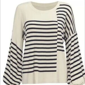 Cabi Boxy Striped Tee Fall 2021 #4237